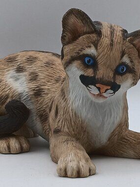 Lenox Smithsonian Institution 1991 Florida Panther Cub App 7” Long